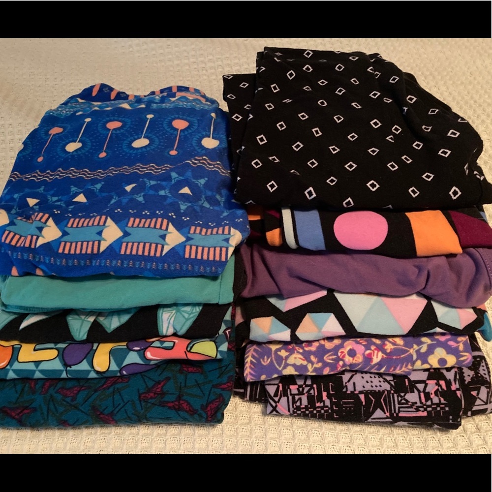 11 Pair LuLaRoe One Size Pants